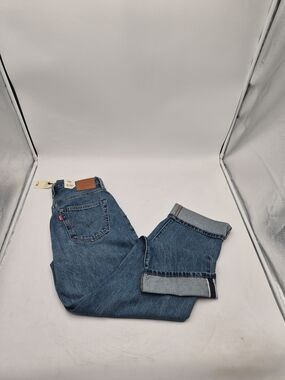 Levi's Men's Straight Jeans - Medium Blue Selvedge Denim Brand New 27x30